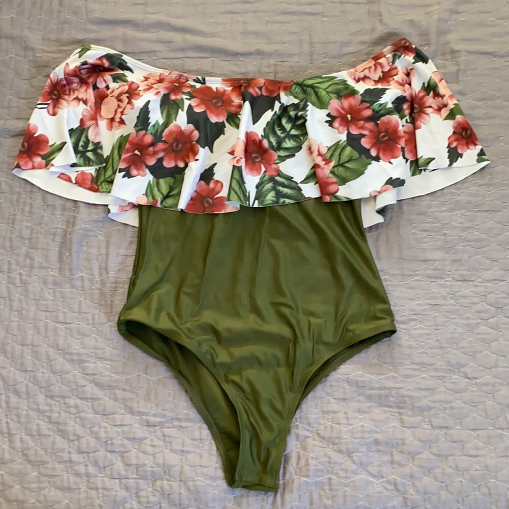 Floral Bathing Suit